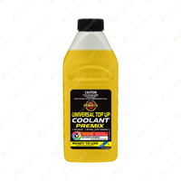 Penrite Universal Top Up Coolant Premix Engine Coolant 1L AFABPMXYELLOW001