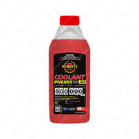 Penrite 500,000KM Red Coolant Premix Engine Coolant 1 Liter COOL500REDPMX001