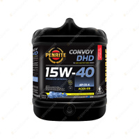 Penrite Premium Mineral Convoy Diesel HD 15W-40 Engine Oil 20L DHD020