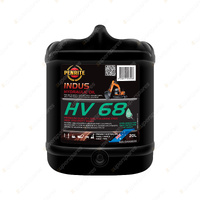 Penrite Indus HV 68 High Viscosity Index Hydraulic Oil 20L INDUSHV68020