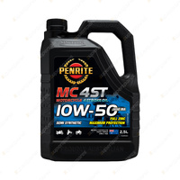 Penrite Semi Syn MC-4ST 10W-50 Motorcycle 4 stroke Engine Oil 2.5L MC410W500025
