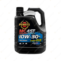 Penrite Semi Syn MC-4ST 10W-30 Motorcycle 4 stroke Engine Oil 4L MC4SEMI10W30004
