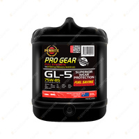 Penrite Full Synthetic PRO GEAR GL-5 75W-85 Gear Differential Oil 20L PROGL5020