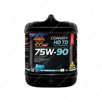 Penrite Full Syn Convoy Fleet Gear SAE 75W-90 HD Gear Oil 20L - HDTD75W90020