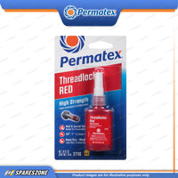 Permatex High Strength Threadlocker Red Carded 10ML Vibration Resistance