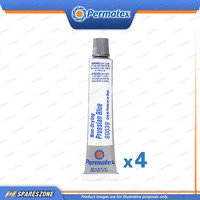 4 x Permatex Prussian Blue Fitting Compound Tube 22ML Non-Drying Compound
