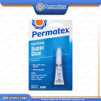 Permatex Super Glue Tube Carded 2G Super Strong Adhesive Fast-Drying