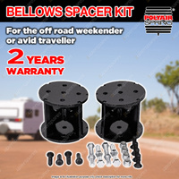 Polyair Airbag 4" Angled Universal Bellows Spacer Kit with 4 Degree Taper