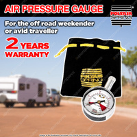 Polyair Airbag Manual Air Pressure Gauge 100PSI - Airbag Accessory