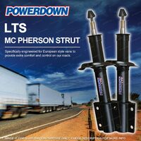 2 x Front POWERDOWN LTS Shock Absorbers for FORD TRANSIT VH 2.3L 2.4L Petrol