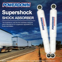 Front POWERDOWN SUPERSHOCK Shocks for HENDRICKSON AAEDT30K AA300EDT 14" 15"