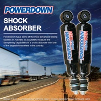 2 x Front POWERDOWN Shock Absorbers for ISUZU LR211J LR212J NZ 1-51630123-0