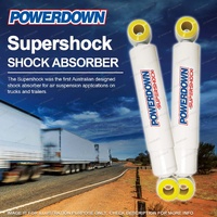 2 x Rear POWERDOWN SUPERSHOCK Shock Absorbers for ISUZU CLM LT312J LV314K LV324N