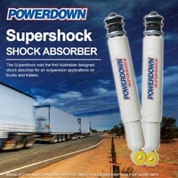 2 x Front POWERDOWN SUPERSHOCK Shock Absorbers for IVECO ML170 ML170E23 ML170E27
