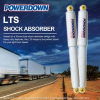 2 x Rear POWERDOWN LTS Shock Absorbers for KIA K2700 02-On K60A28700C