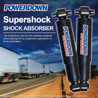 2 x Rear POWERDOWN SUPERSHOCK Shock Absorbers for MACK Granite 6x4 8x4 22116635