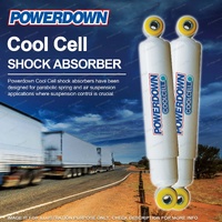 2 x Rear POWERDOWN COOL CELL Shock Absorbers for MERCEDES BENZ 18 Series 1834LS
