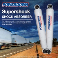 2 x Front POWERDOWN SUPERSHOCK Shock Absorbers for SAF 2.376.0019.00