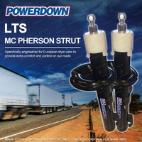 2x Front Powerdown LTS Strut Shock Absorbers for Ford Transit VM 2.2 2.3 2.4lt