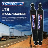 2 x Front Powerdown LTS Shock Absorbers for Mitsubishi FGB Series FGB70 FGB71