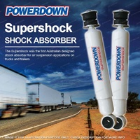 2 Front Powerdown Supershock Shocks for Isuzu FXD FXL FXY CXY CXZ EXD GVD Series