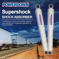 2 x Front Powerdown Supershock Shock Absorbers for Mercedes Benz Unimog 4x4