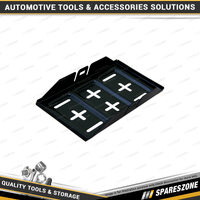 1x Charge Battery Tray - Metal Battery Holder Dimensions 28cm x 18cm