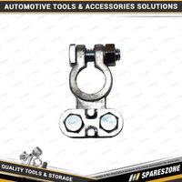 10x Charge Battery Terminals - Zinc Plated Solid Lead & Universal Saddle Fitment