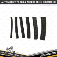 Charge Black Split Tube - 7mm x 3.3 Meters Electrical Car Wire Cable