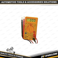 Charge Digital Multimeter - Heavy Duty Test Leads & Large 4.5cm Digital Readout