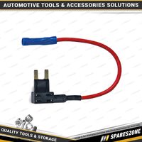 Charge Fuse Tap - Mini Blade Fuse Circuit Extender Max 15A Circuit Fuse Tap