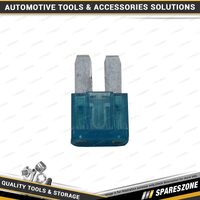 100 Pcs of Charge 15 Amp Micro 2 Fuse Blue Colour - for Car & Truck Parts