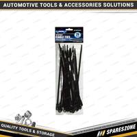 25 Pcs of Charge Mountable Cable Tie - 2.5mm x 120mm Zip Ties Organising Tool