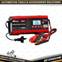 Charge 15Amp 12V & 24V Intelligent Battery Charger - LiFePO4 Lithium Car Battery