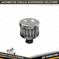 Jetco Breather Filter - Chrome 9mm High Performance Premium Quality