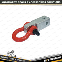 Loadmaster 50mm 4700KG Towbar Recovery Hitch with 19mm 4750KG Bow Shackle