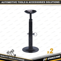 2 x Loadmaster Caravan Step Stabilisers - Fully Adjustable from 135mm to 300mm