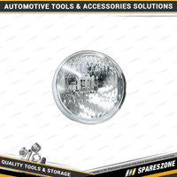 Motolite 24V 80W Flood Lamp Sealed Beam - 5-3/4 Inch Block Pattern Lens