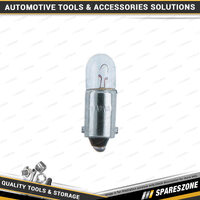 10 Pcs of Motolite 24V 3W BA9S Globe - Stop Park Indicator Light Bulbs