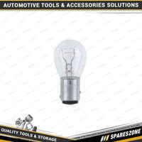 2 Pcs of Motolite 12V 21W S25 BA15S Globe - Single Contact Light Bulbs