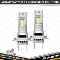 2 Pcs of Motolite H7 Direct Fit LED Headlight Canbus Globes - with Cooling Fan