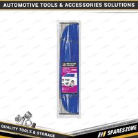 PC Covers Large Blue Folding Sun Shade - 70 x 150cm Protects Cars from the Sun