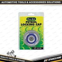 Pro-Kit Locking Petrol Cap SL45EC TFL218 - Fuel Security Applications on Reverse