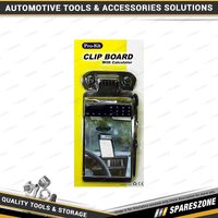 Pro-Kit Clipboard with 2 Suction Cups & Calculator Automotive Interior Accessory