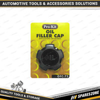 Pro-Kit Oil Filler Cap - Applications On Reverse Oil Filter Wrench Cap OFC72