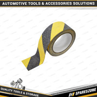 Pro-Kit Anti-Slip Tape - Yellow & Black 48mm x 5 Meters Durable Easy Tear