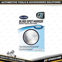 Pro-Kit Mirror - 50mm 2 Inch Blind Spot Simple to Attach Dual Vision