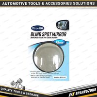 Pro-Kit Mirror - 75mm 3 Inch Blind Spot Simple to Attach Dual Vision