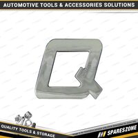 Pro-Kit Decorative Letter Q - Package of 10 Car Exterior Vehicle Body Decoration