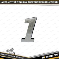 Pro-Kit Decorative Number 1 - Package of 10 Car Exterior Vehicle Body Decoration